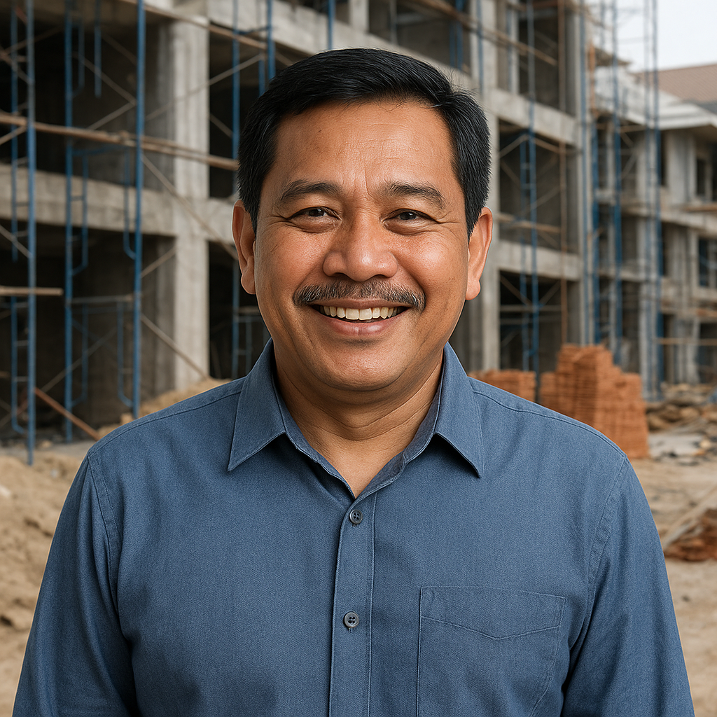 Potret pembeli Mandiri Jaya - Distributor Panel Lantai dan Bata Ringan Jogja